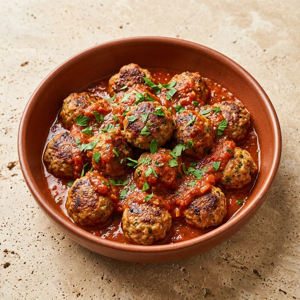Gluten Free Italian Meatballs