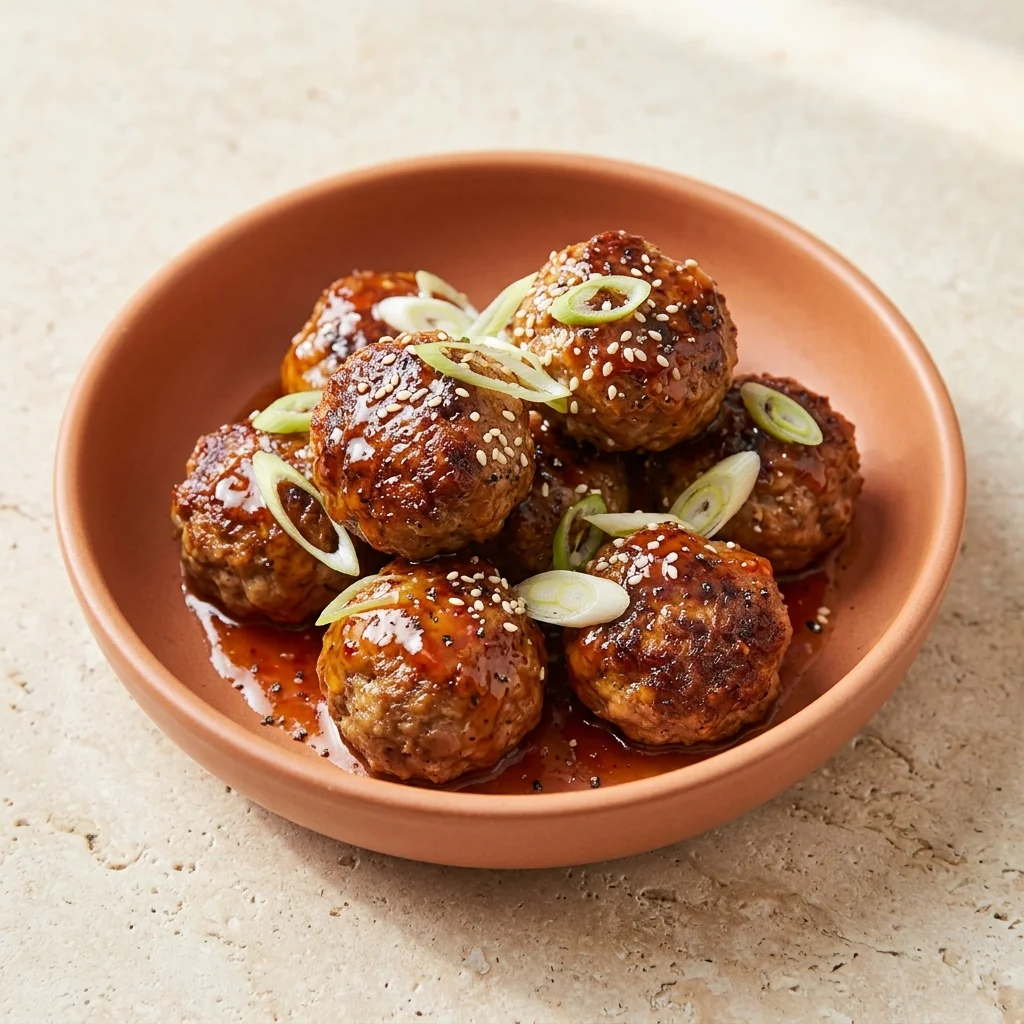 Gluten Free Sweet Chili Meatballs