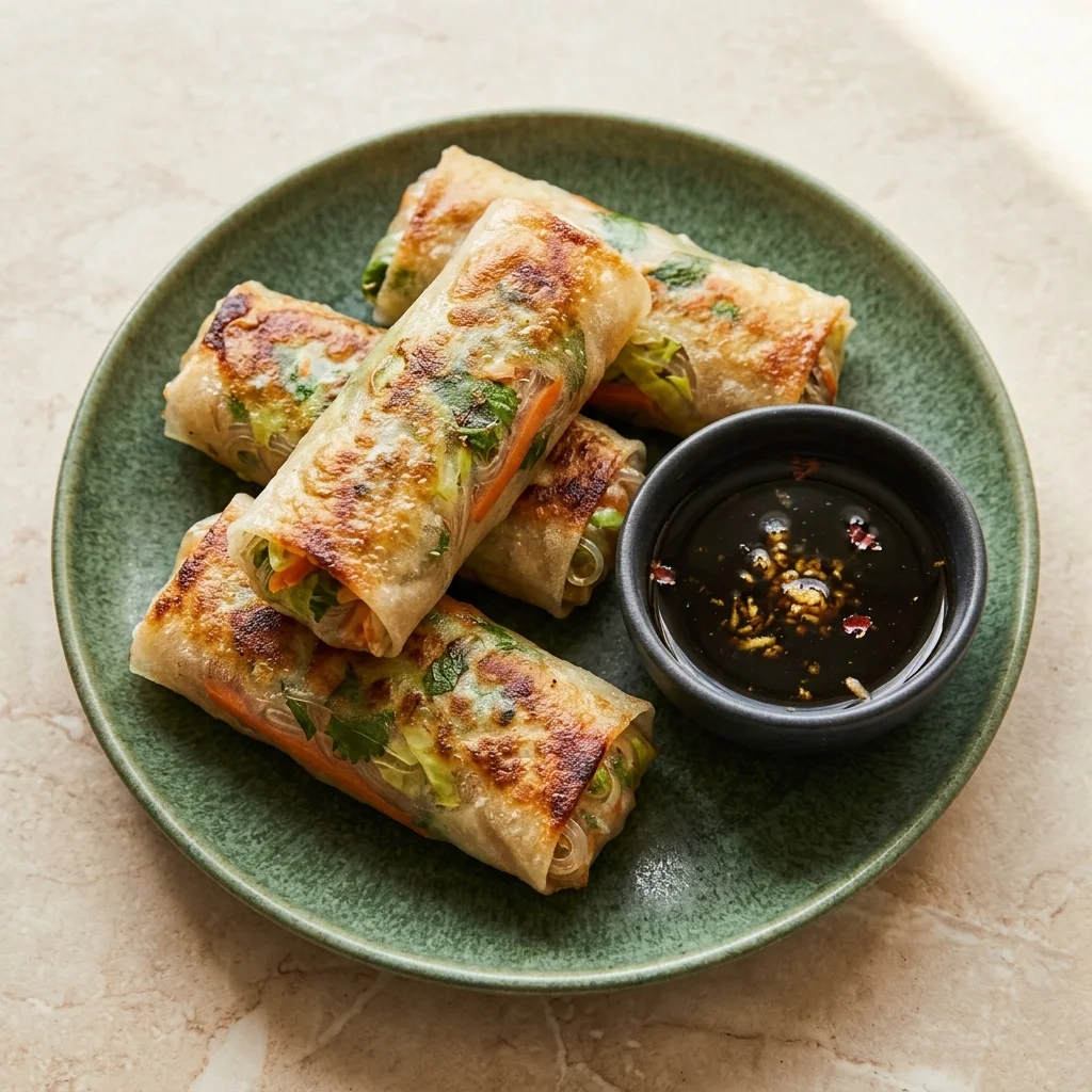 Gluten Free Vegetable Herb Spring Rolls