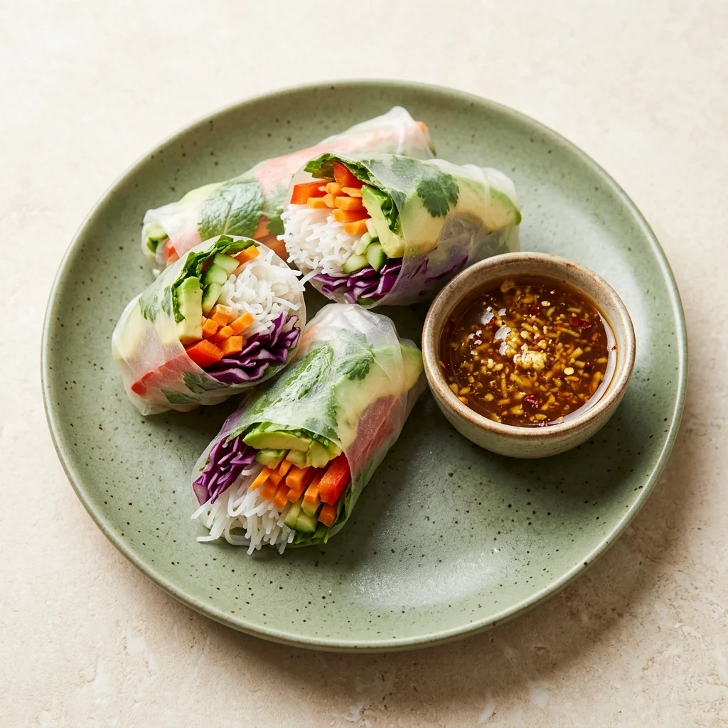Gluten Free Veggie Summer Rolls