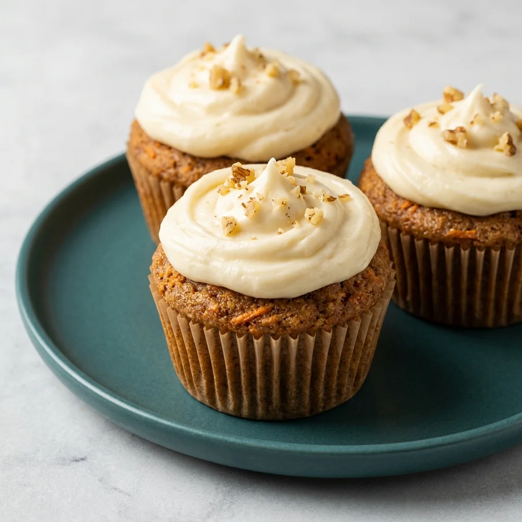 Gluten Free Carrot Cake Cupcakes