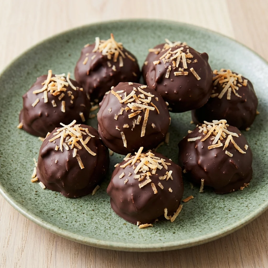 Gluten Free Coconut Macaroon Truffles