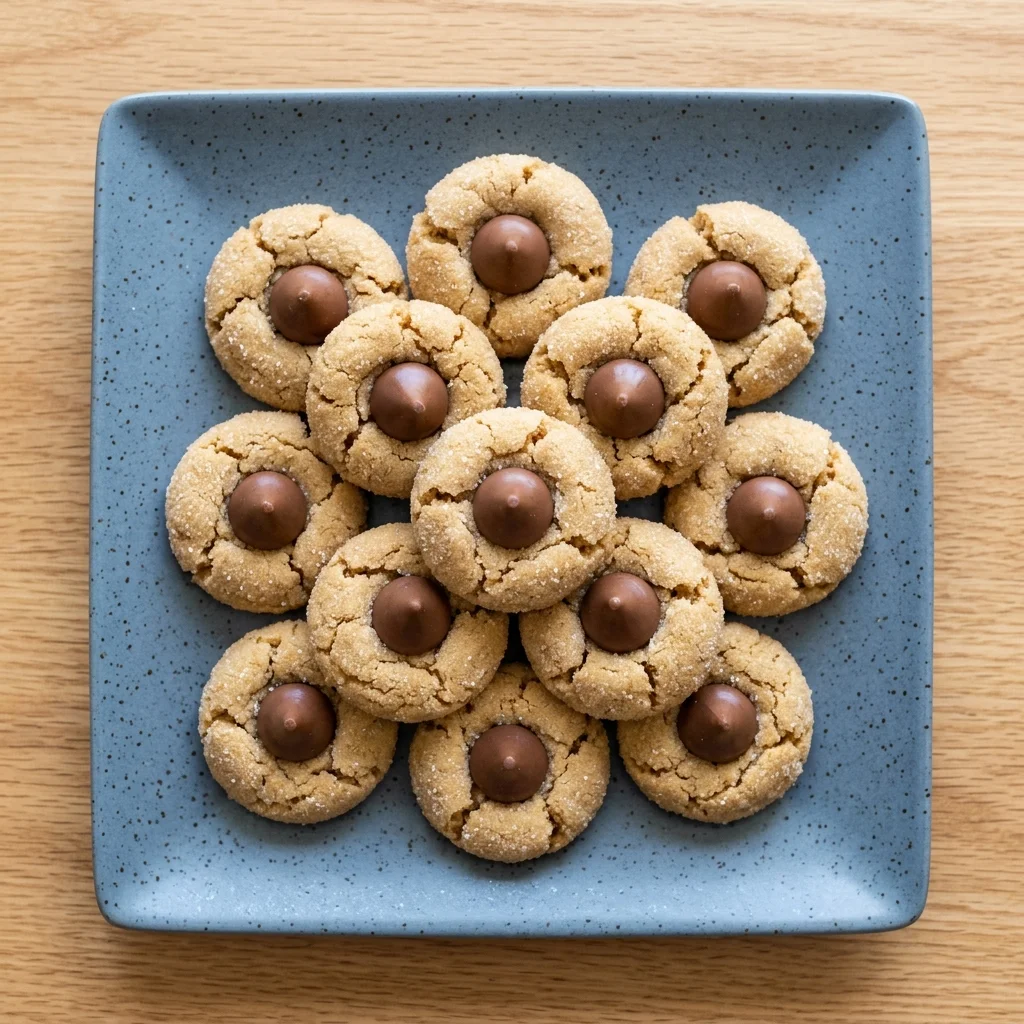 Gluten Free Peanut Butter Blossoms