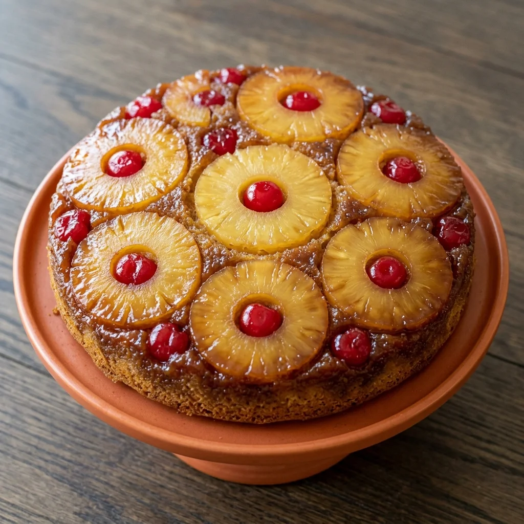 Gluten Free Pineapple Upside-Down Cake