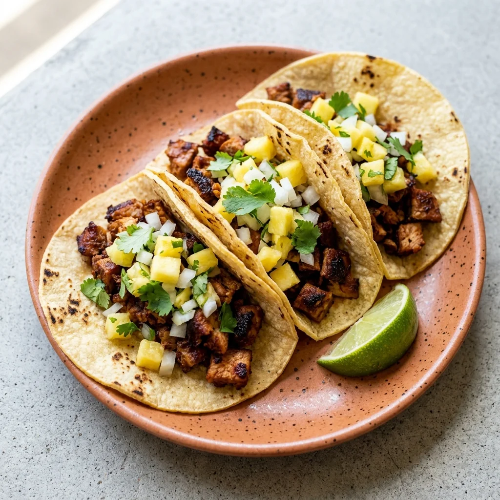 Gluten Free Al Pastor Tacos