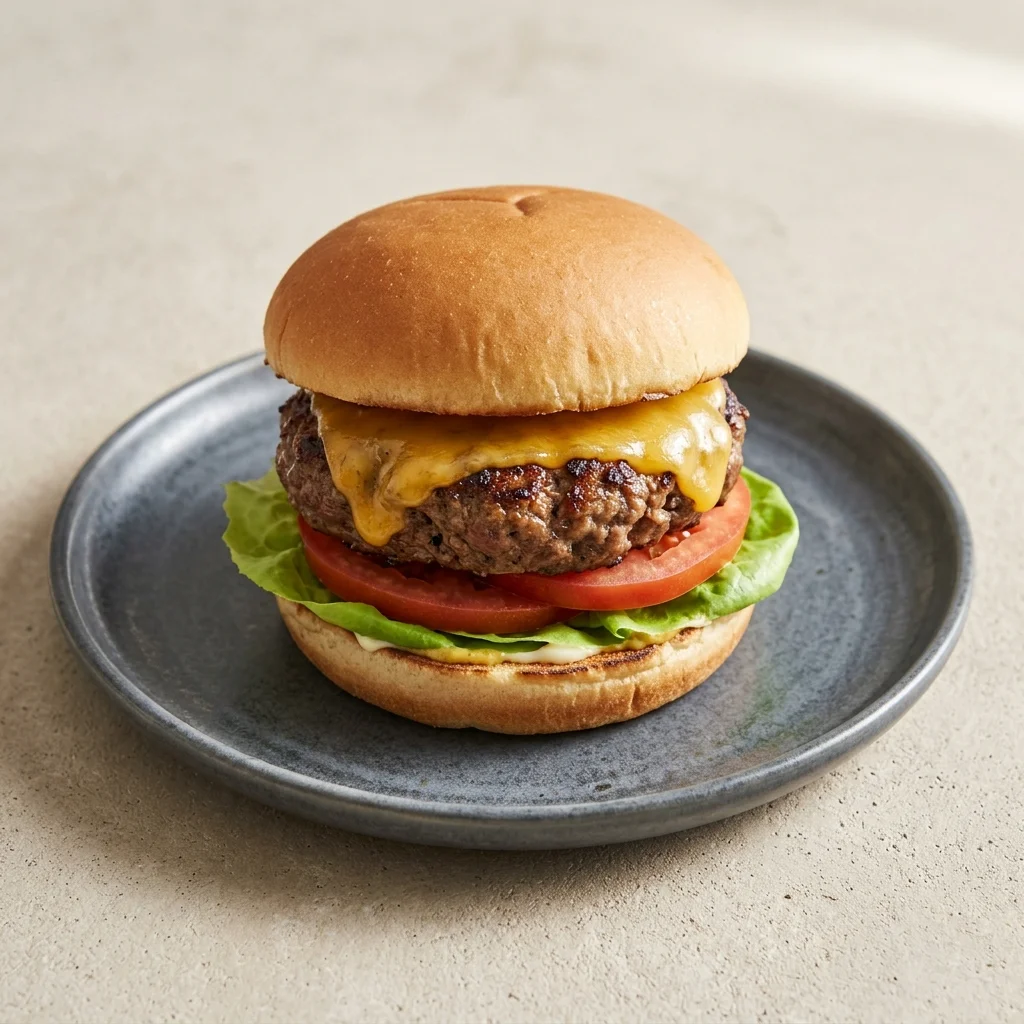 Gluten Free Cheddar Beef Burger