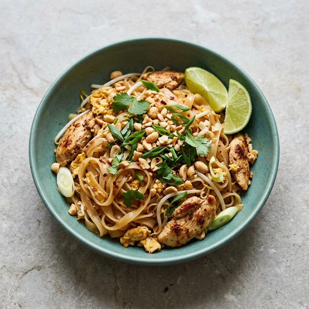 Gluten Free Chicken Pad Thai