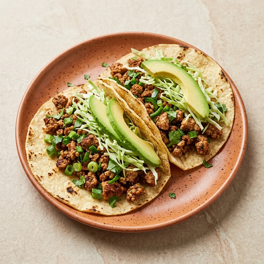 Gluten Free Cilantro-Lime Turkey Sausage Tacos