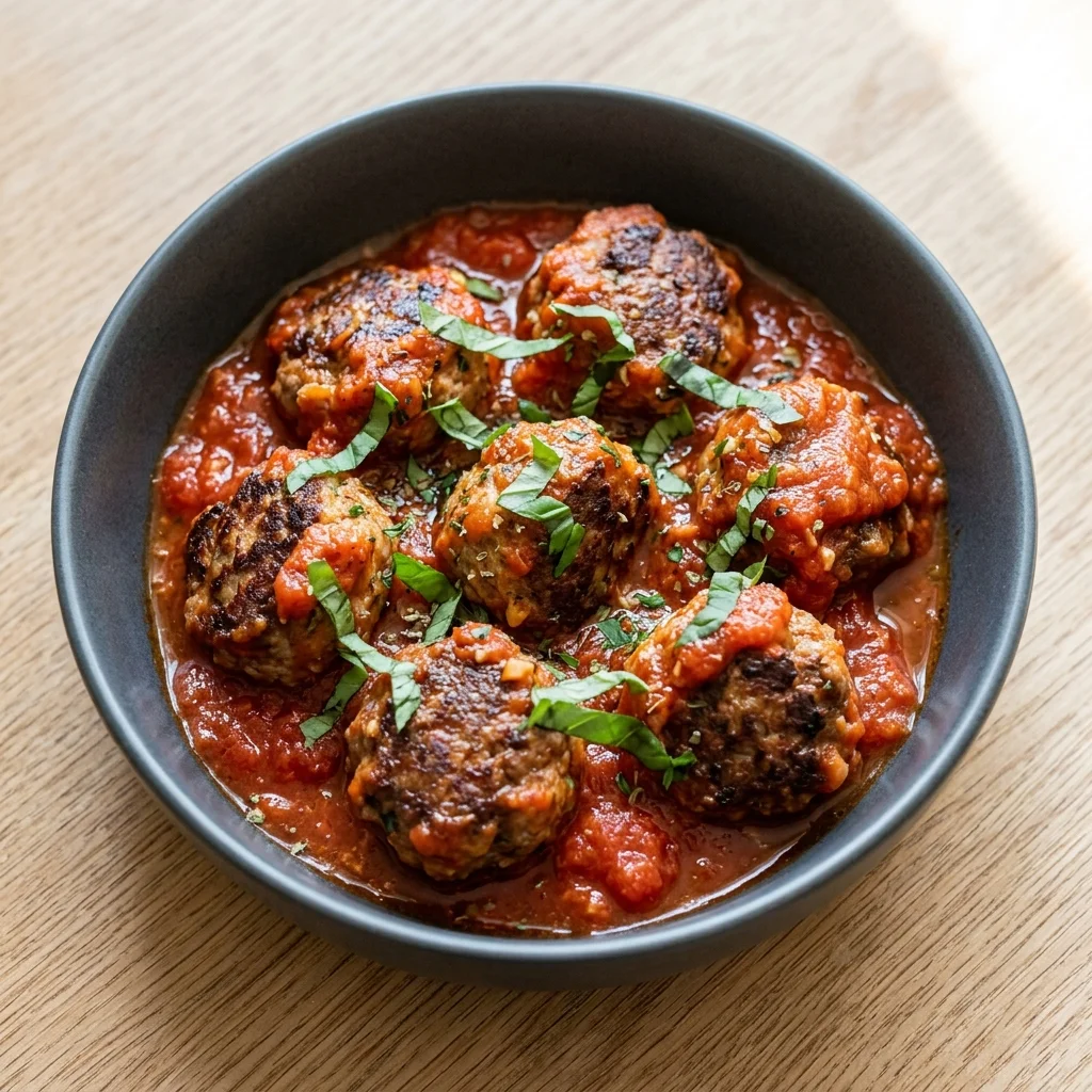 Gluten Free Italian Style Meatballs