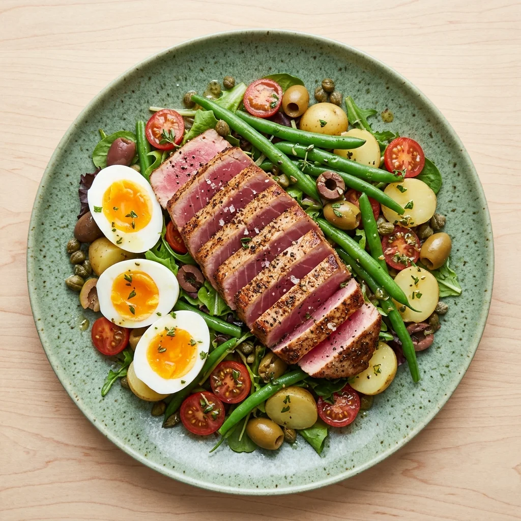 Gluten Free Seared Tuna Niçoise Salad