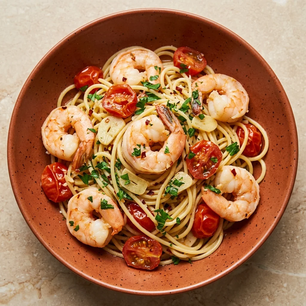 Gluten Free Shrimp Pasta