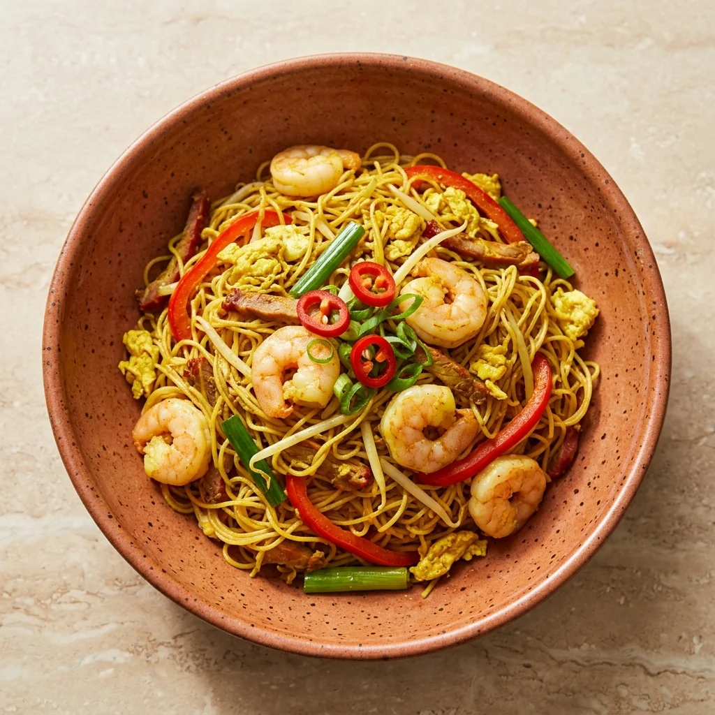 Gluten Free Singapore Rice Noodles