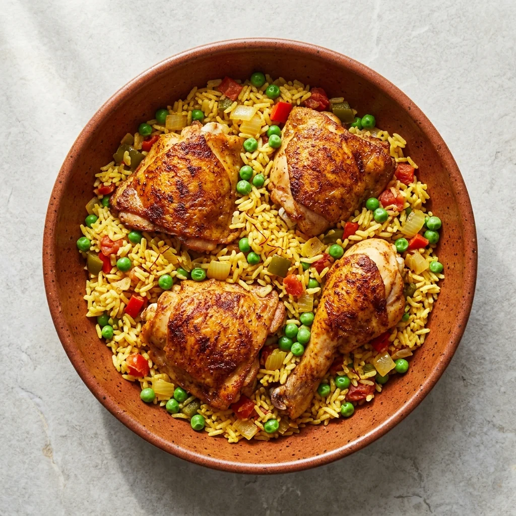 Gluten Free Spanish Chicken and Rice