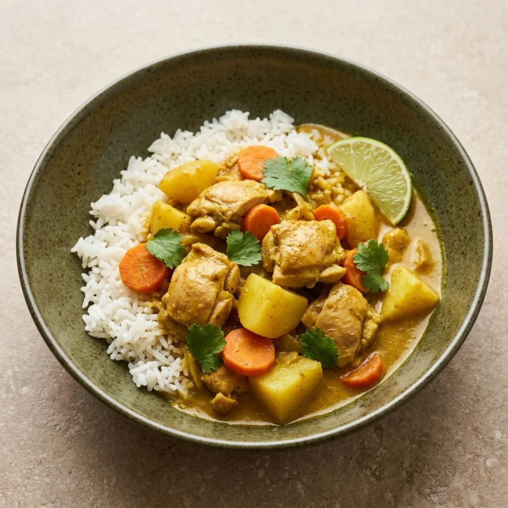 Gluten Free Thai Yellow Curry with Chicken