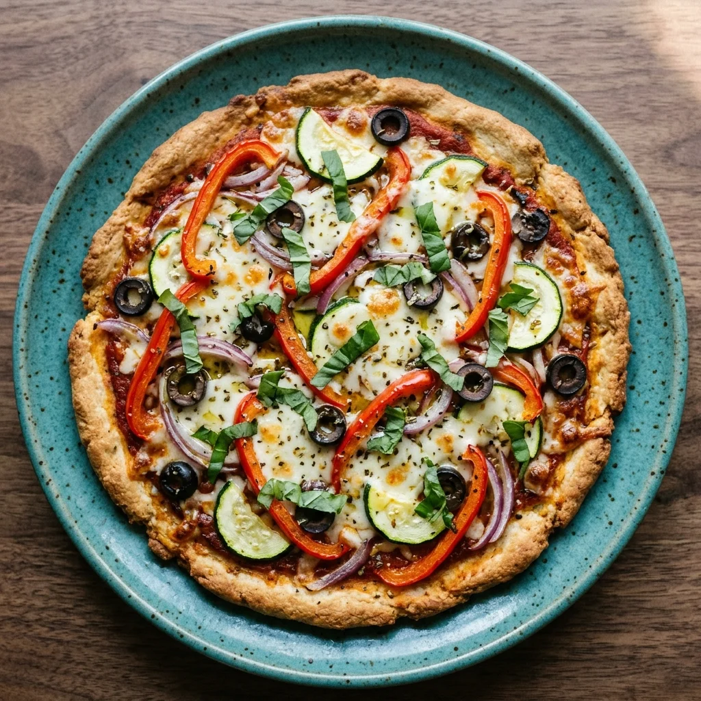 Gluten Free Veggie Pizza