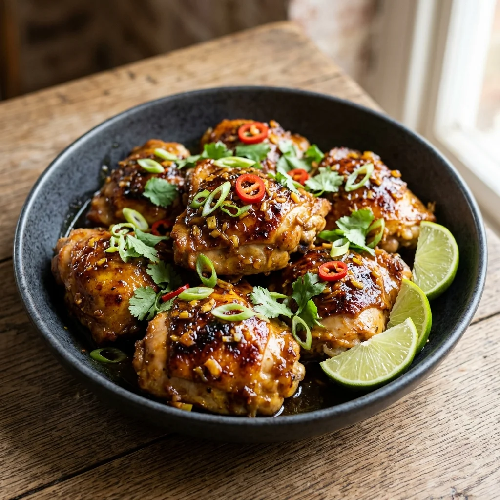 Gluten Free Vietnamese Lemongrass Chicken