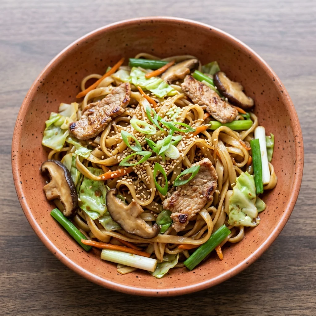 Gluten Free Yaki Udon