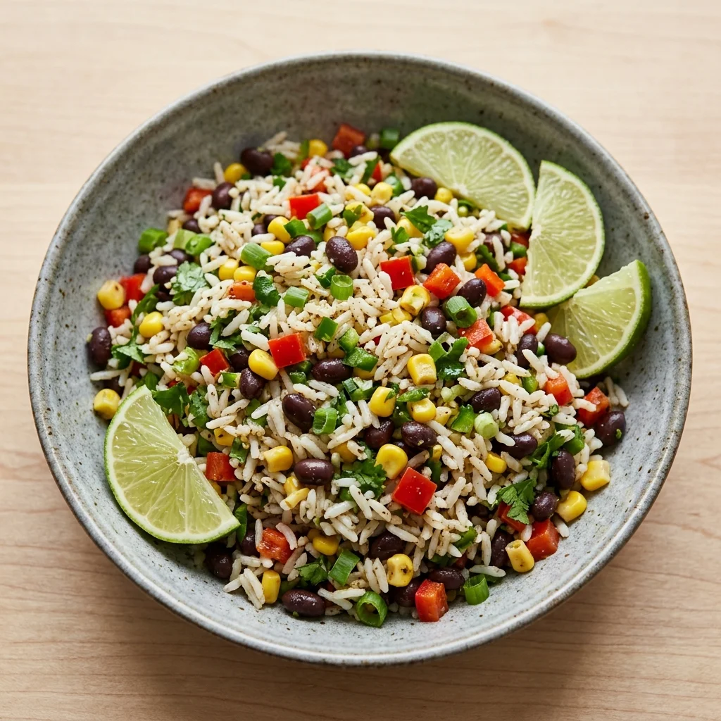 Gluten Free Cilantro Lime Rice Salad