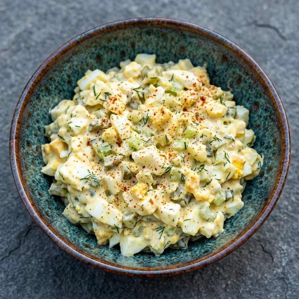 Gluten Free Dill Pickle Egg Salad