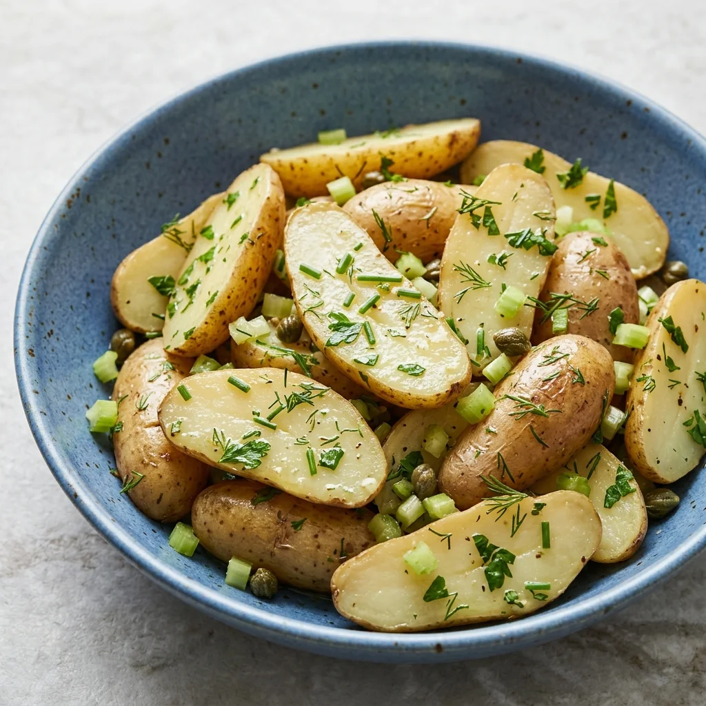 Gluten Free Herbed Fingerling Potato Salad