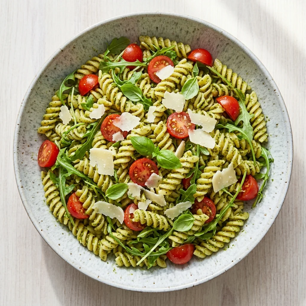 Gluten Free Pesto Pasta Salad