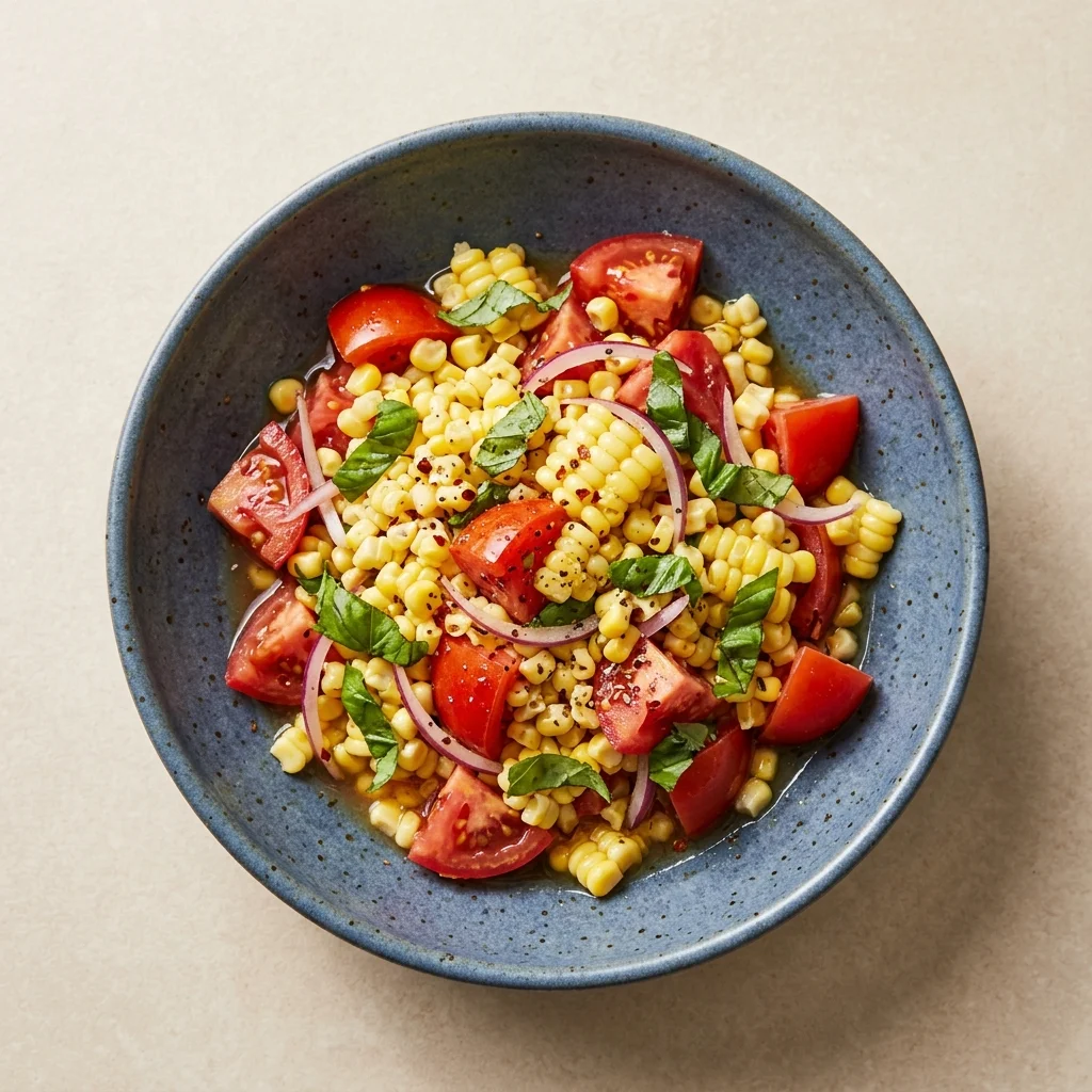 Gluten Free Summer Tomato Corn Salad