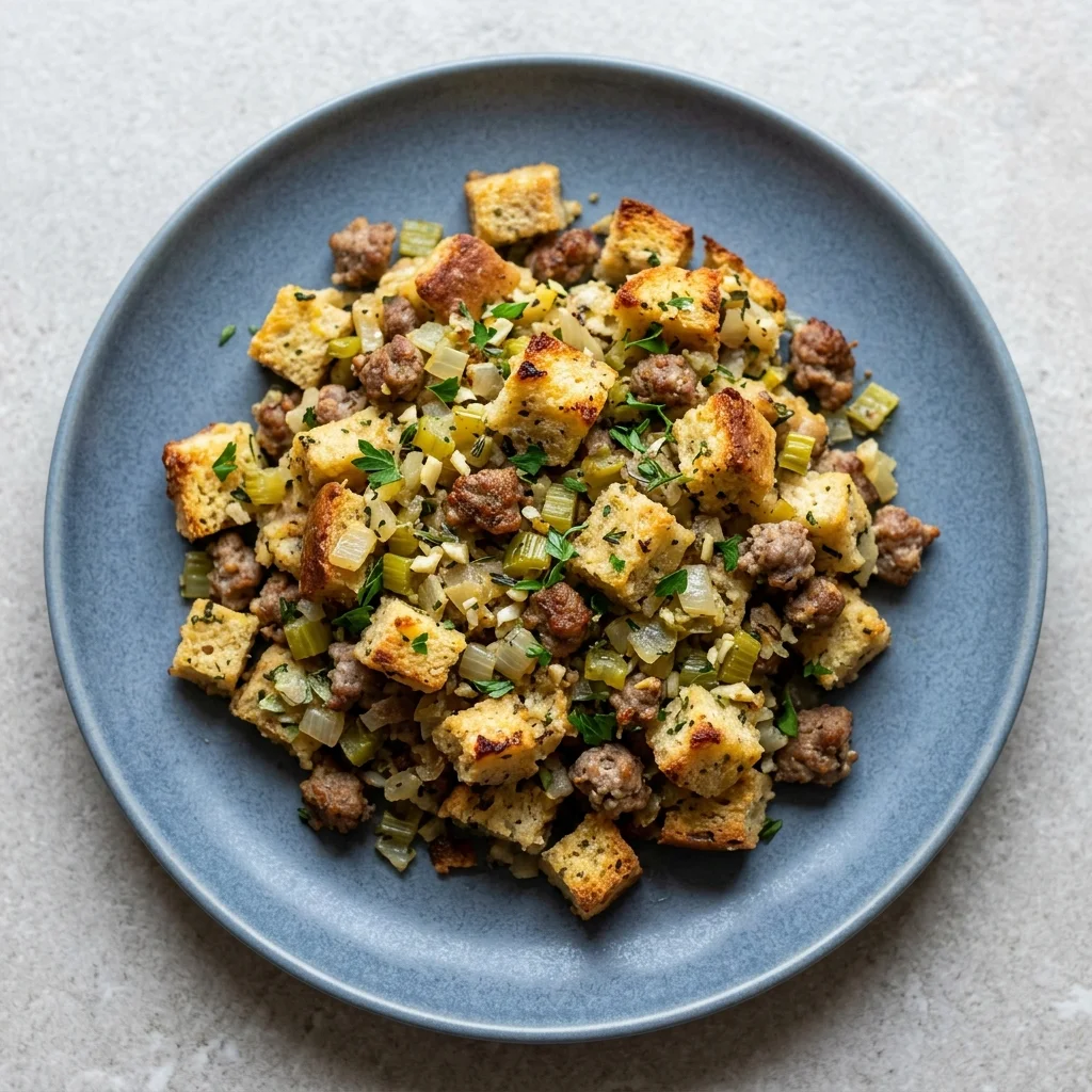 Gluten Free Sausage Stuffing