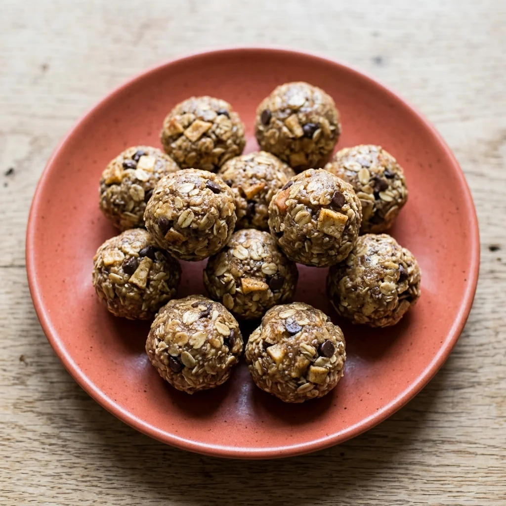 Gluten Free Apple Cinnamon Energy Bites
