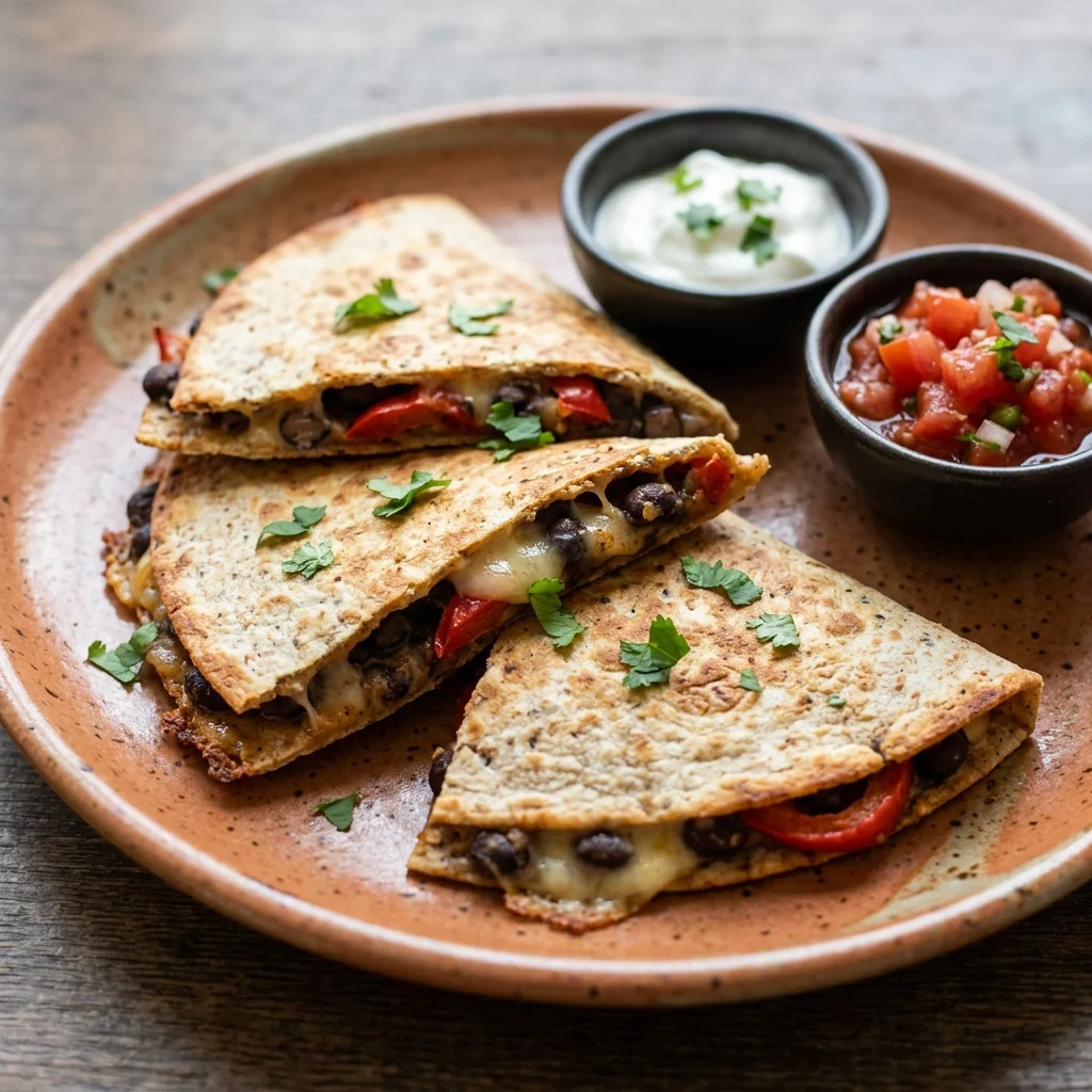 Gluten Free Black Bean Quesadilla