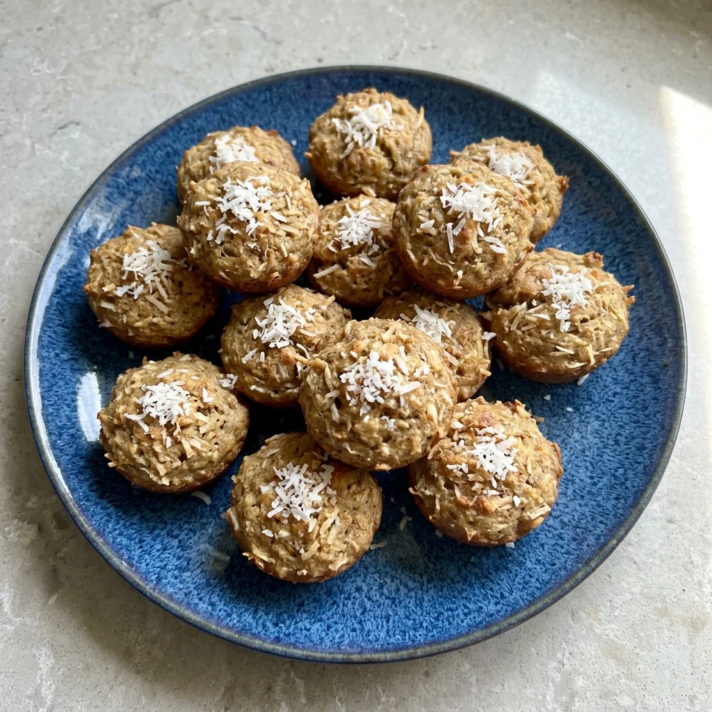 Gluten Free Coconut Banana Bites