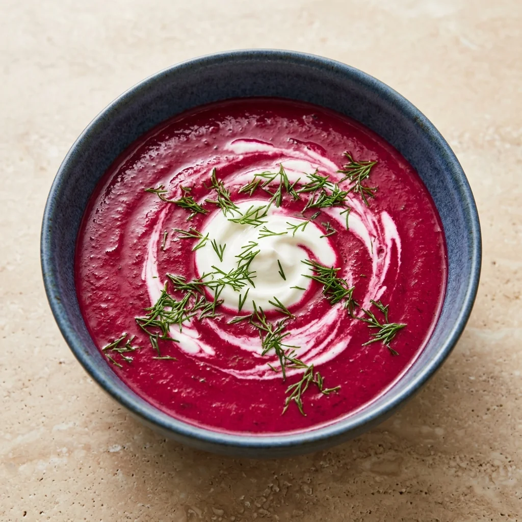 Gluten Free Chilled Beet Soup