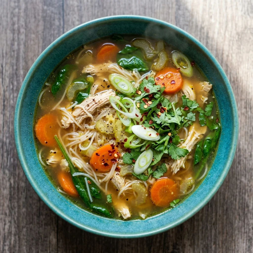 Gluten Free Ginger Chicken Soup