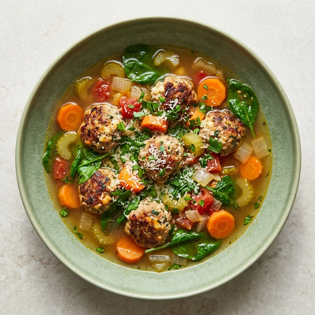 Gluten Free Meatball Soup