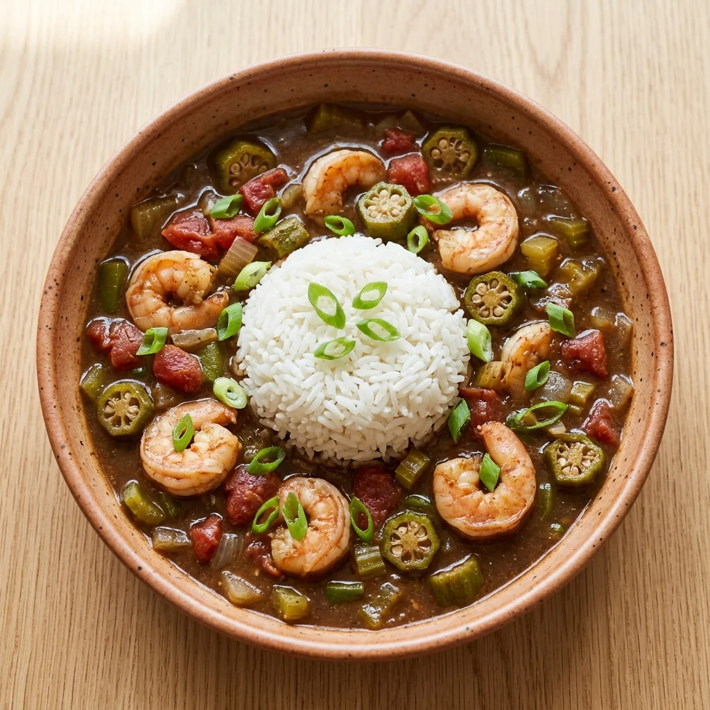 Gluten Free Shrimp & Okra Gumbo