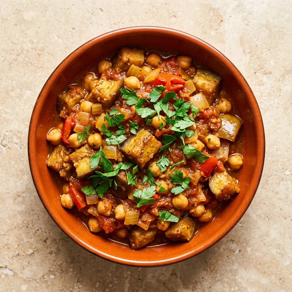 Gluten Free Tomato Eggplant Stew
