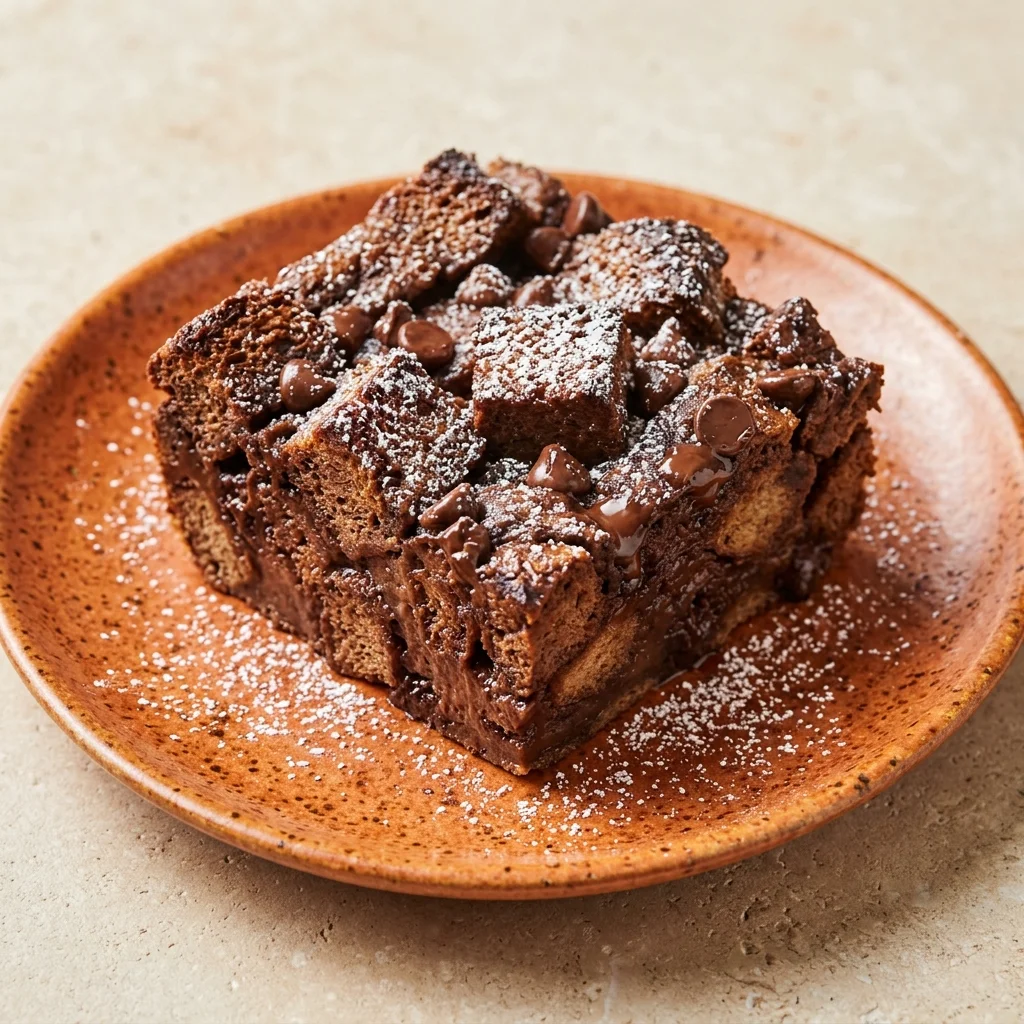 Dairy Free Chocolate Bread Pudding