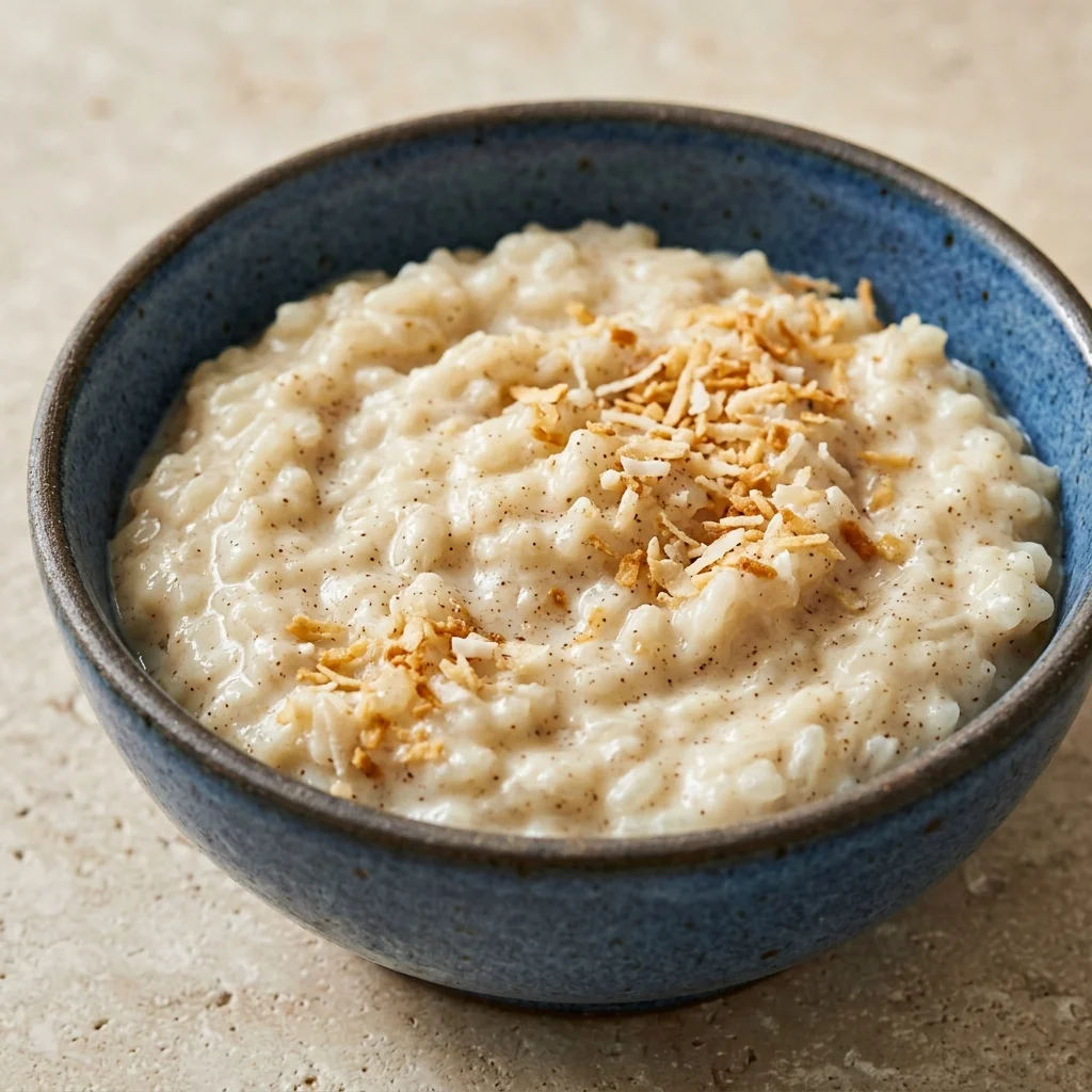 Dairy Free Coconut Rice Pudding