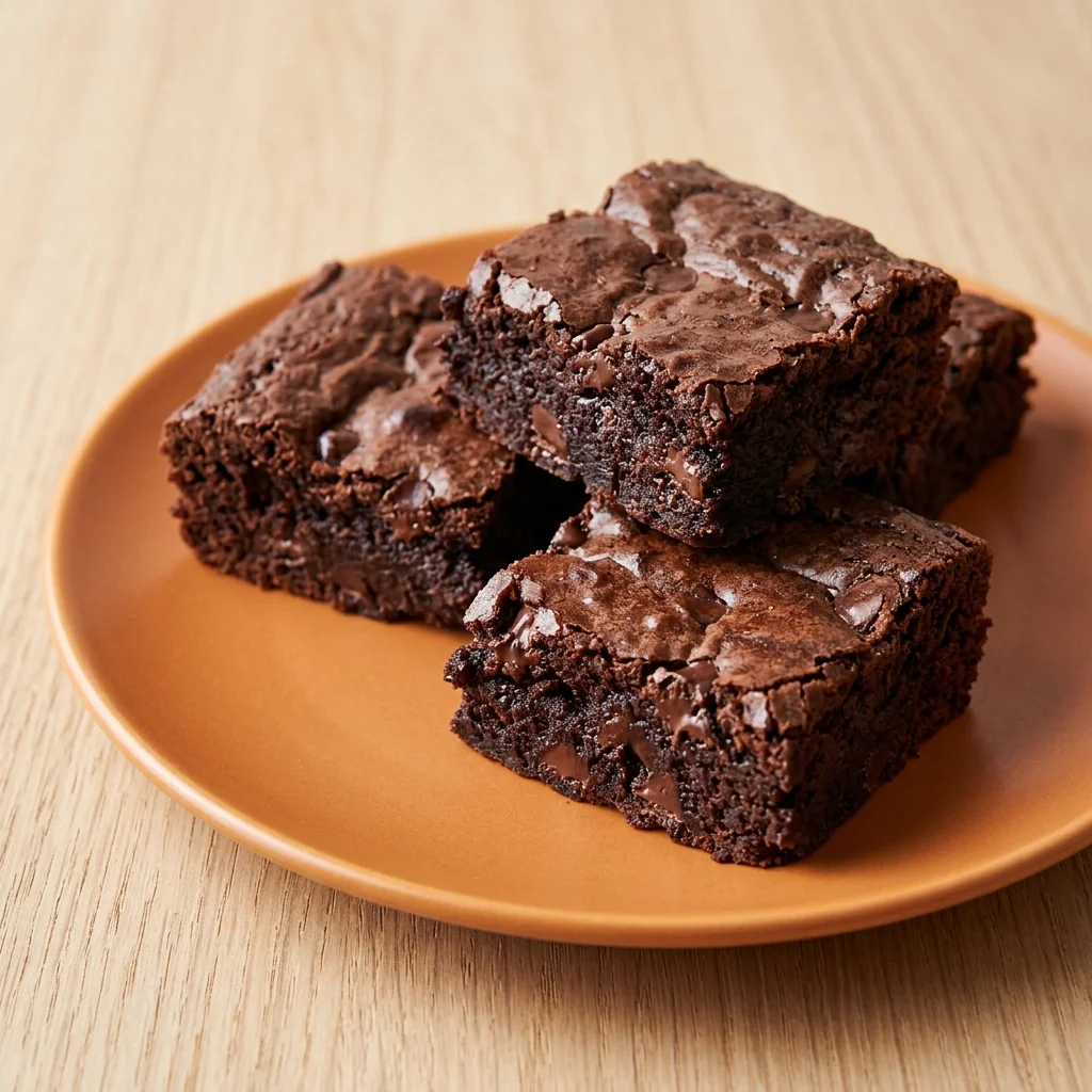 Dairy Free Fudgy Brownies