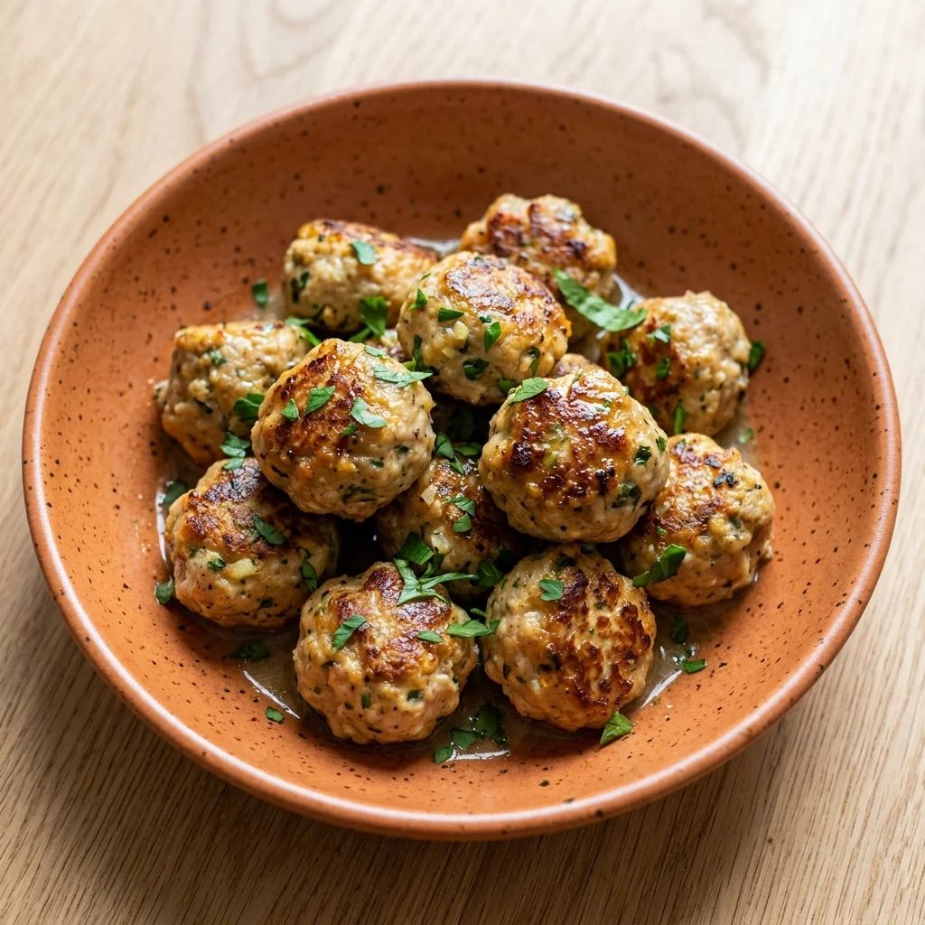 Dairy Free Chicken Meatballs