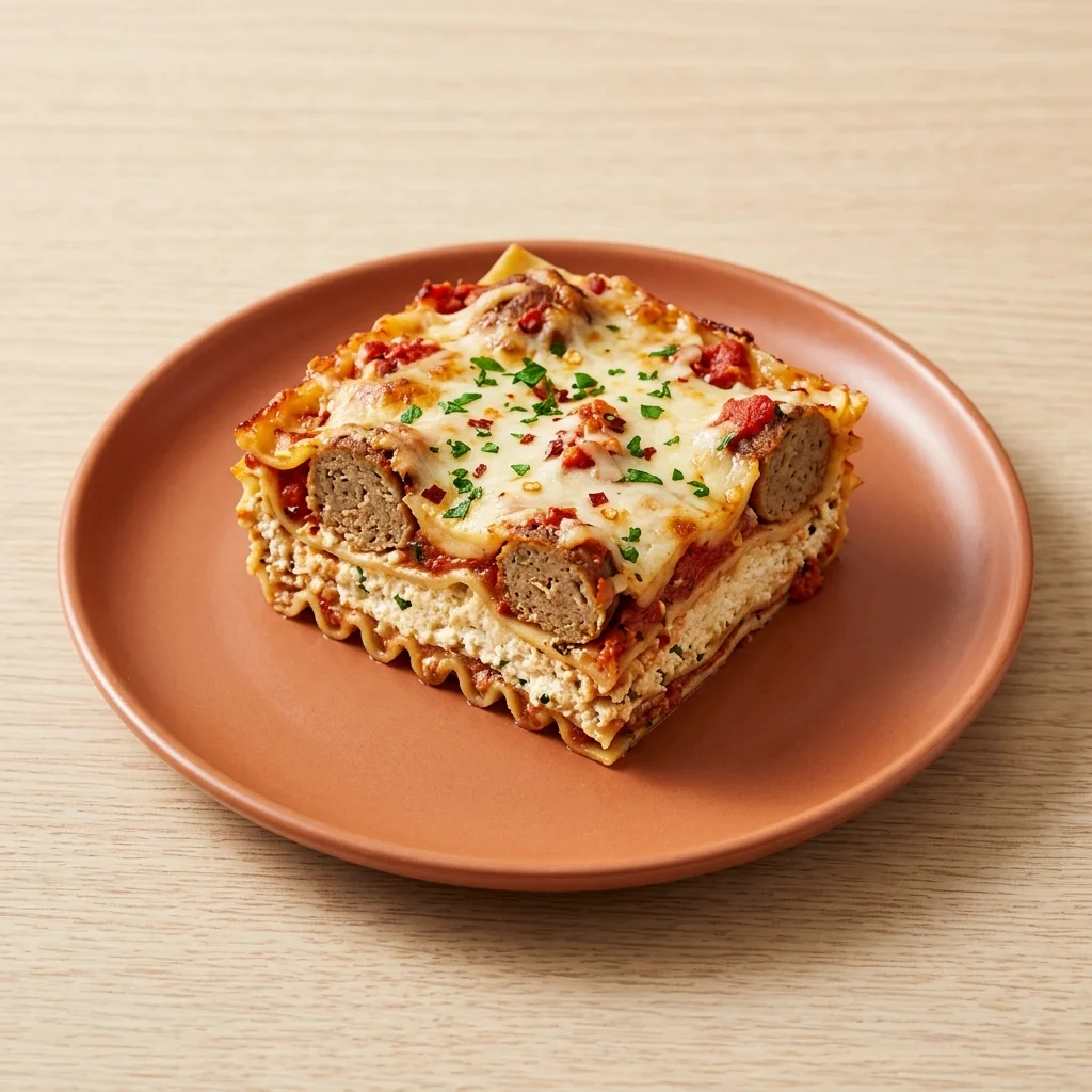 Dairy Free Meatball Lasagna