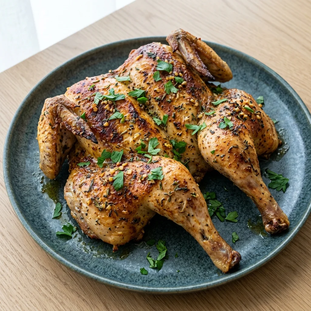 Dairy Free Spatchcock Chicken