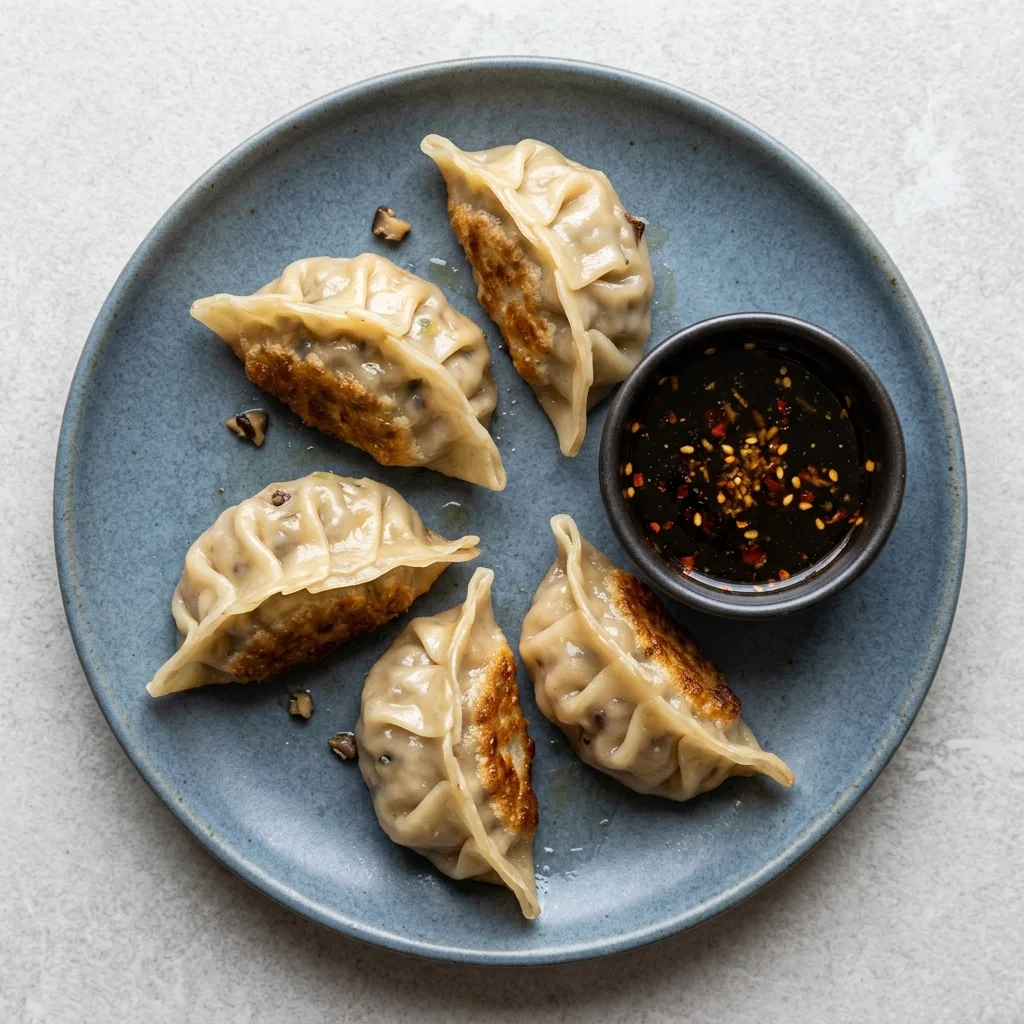 Vegan Mushroom Dumplings