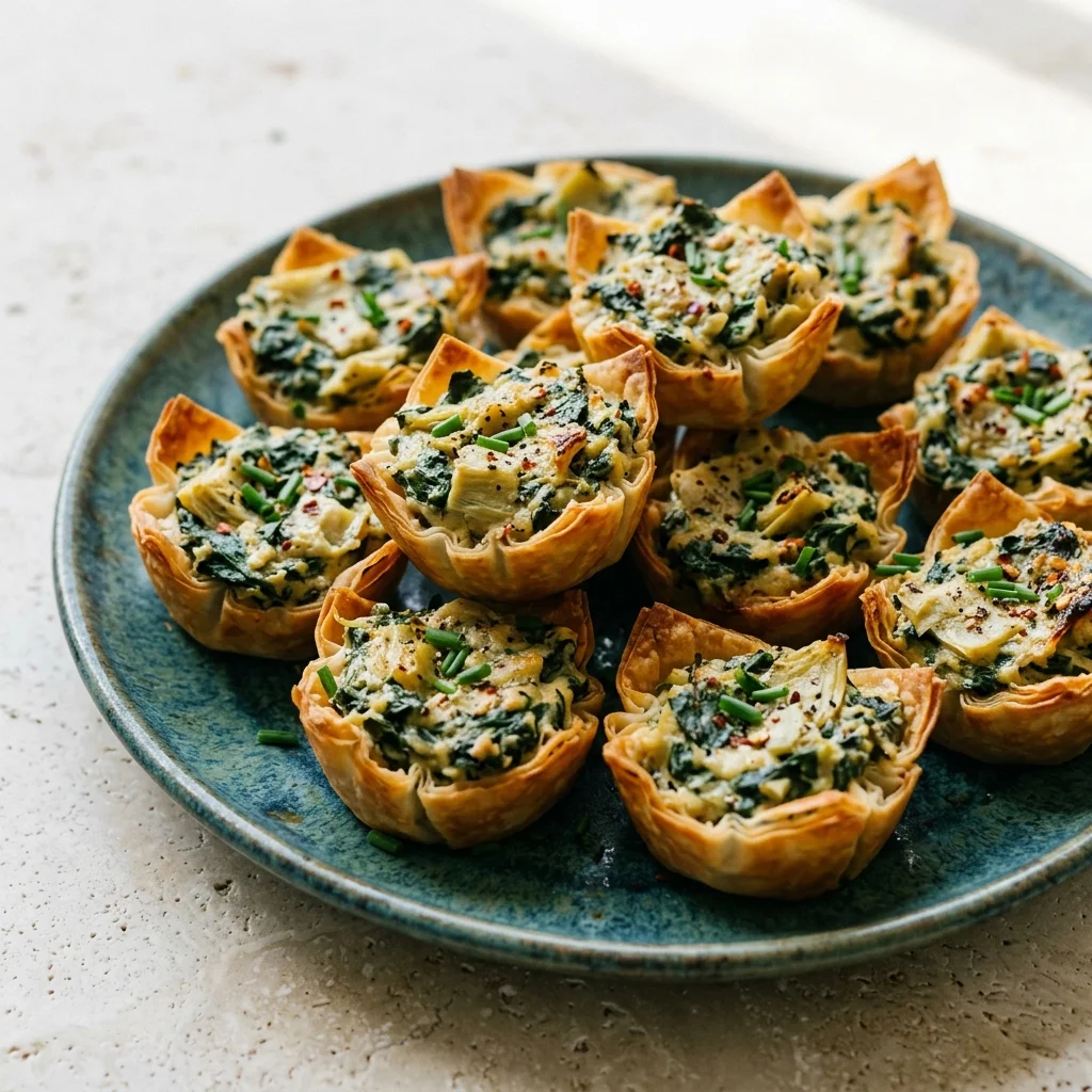 Vegan Stuffed Phyllo Cups