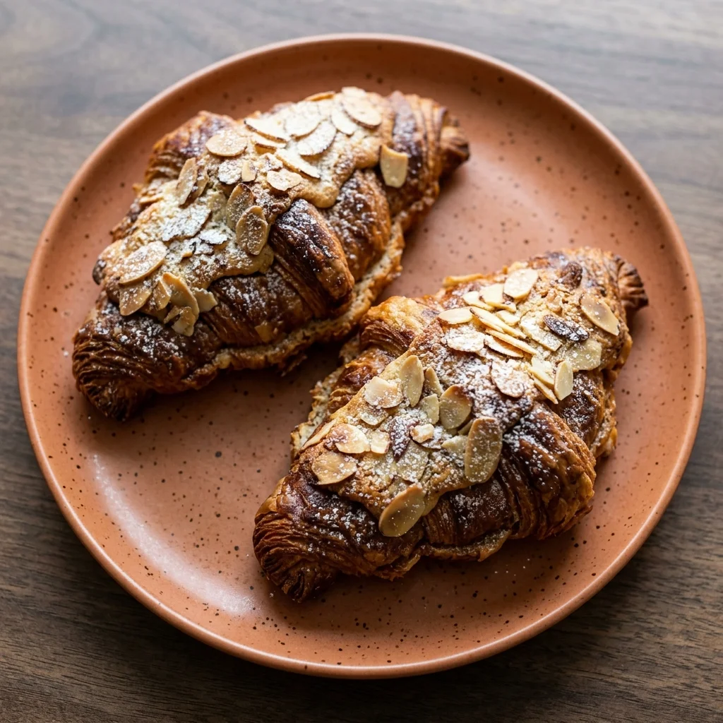 Vegan Almond Croissants