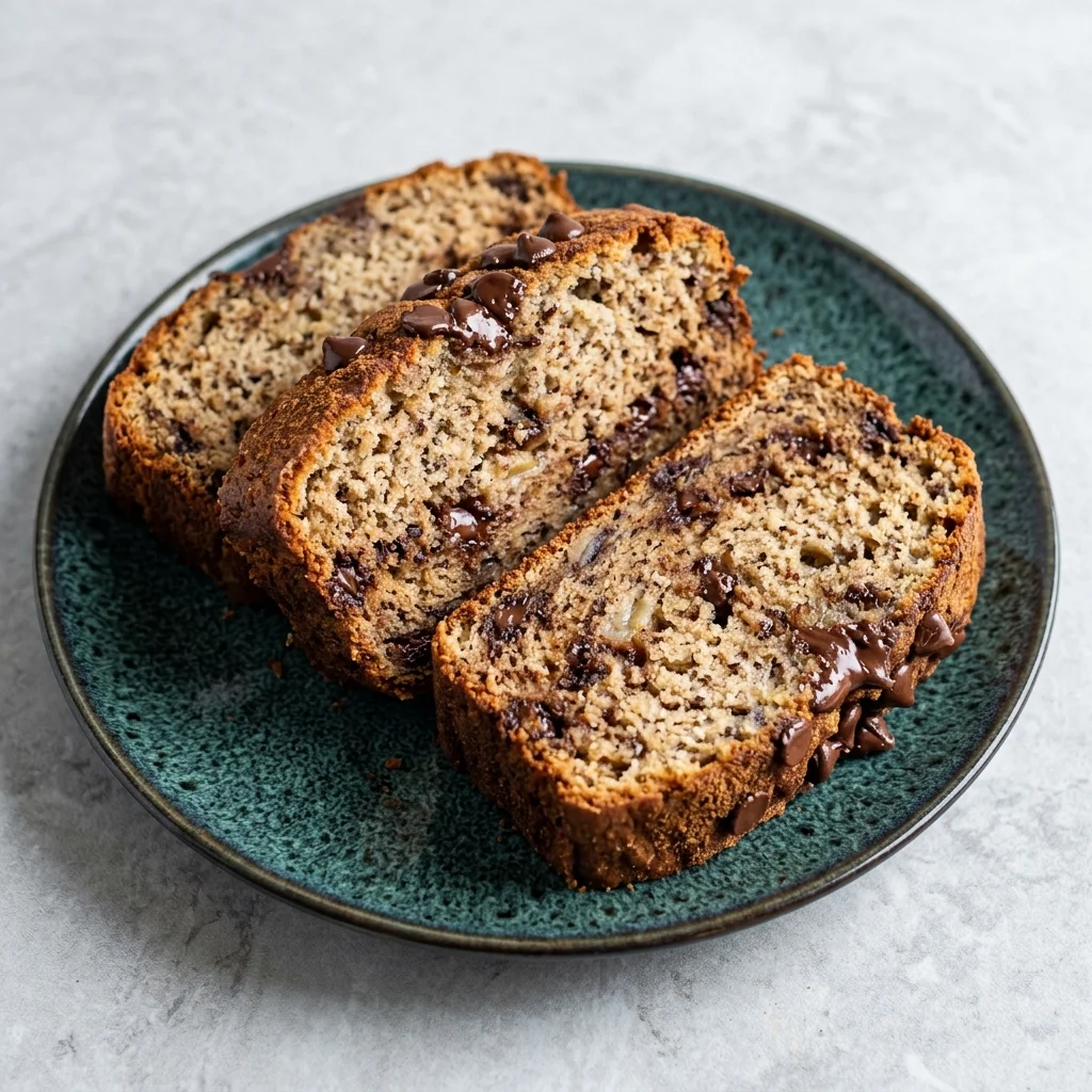 Vegan Chocolate Chip Banana Bread