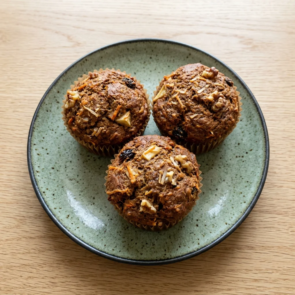 Vegan Morning Glory Muffins