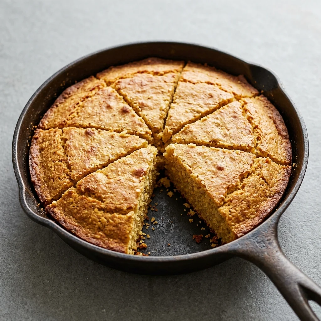 Vegan Skillet Cornbread