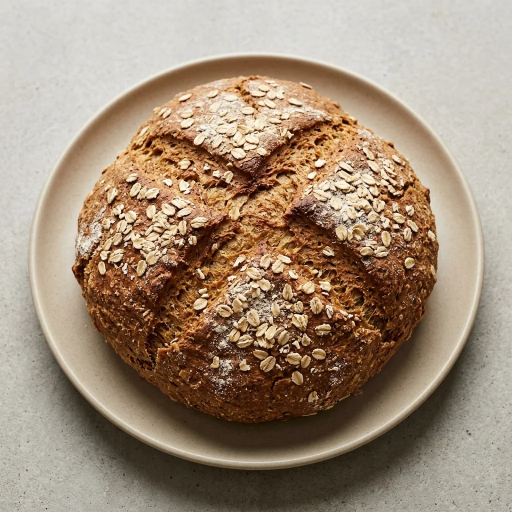 Vegan Whole Grain Soda Bread