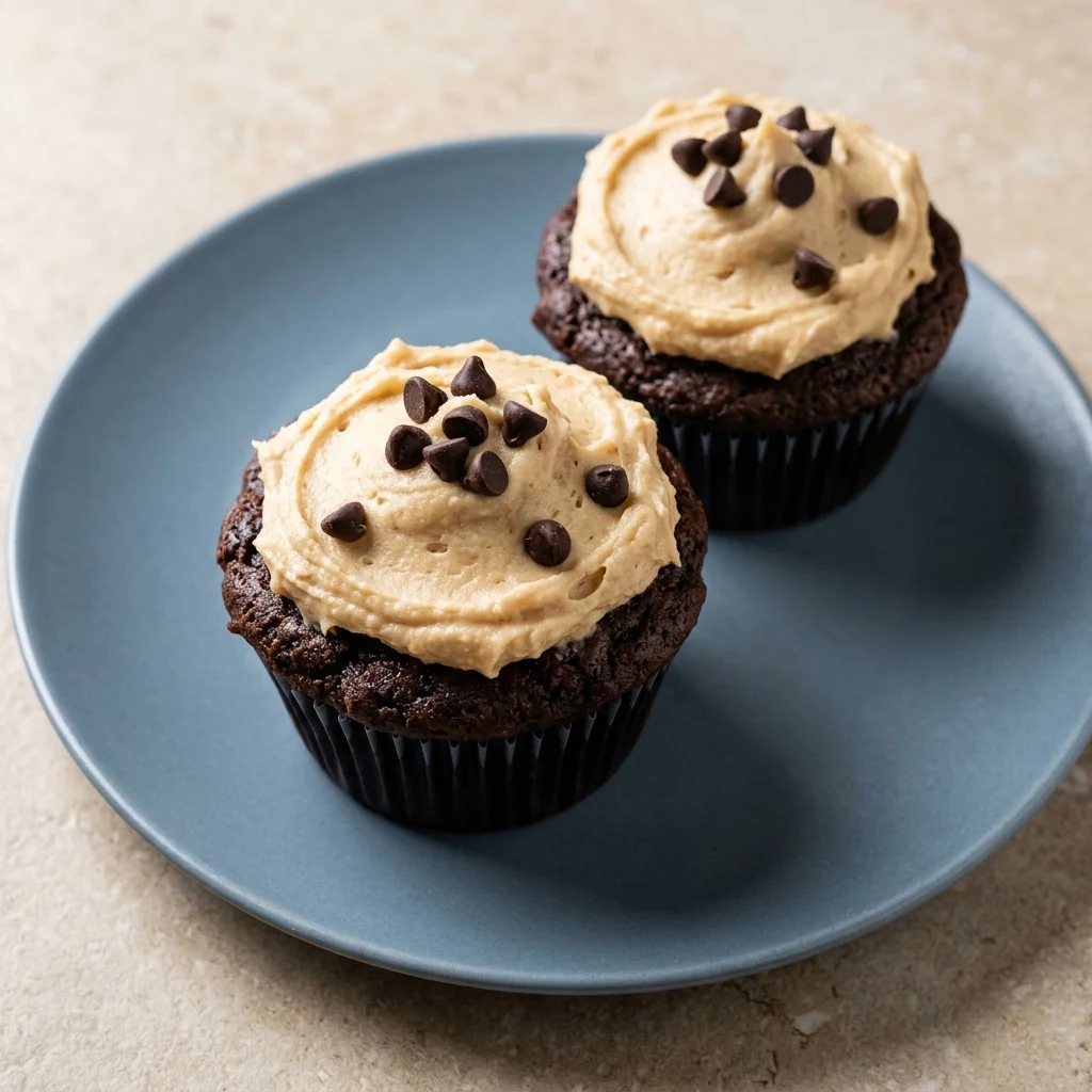 Vegan Chocolate Peanut Butter Cupcakes