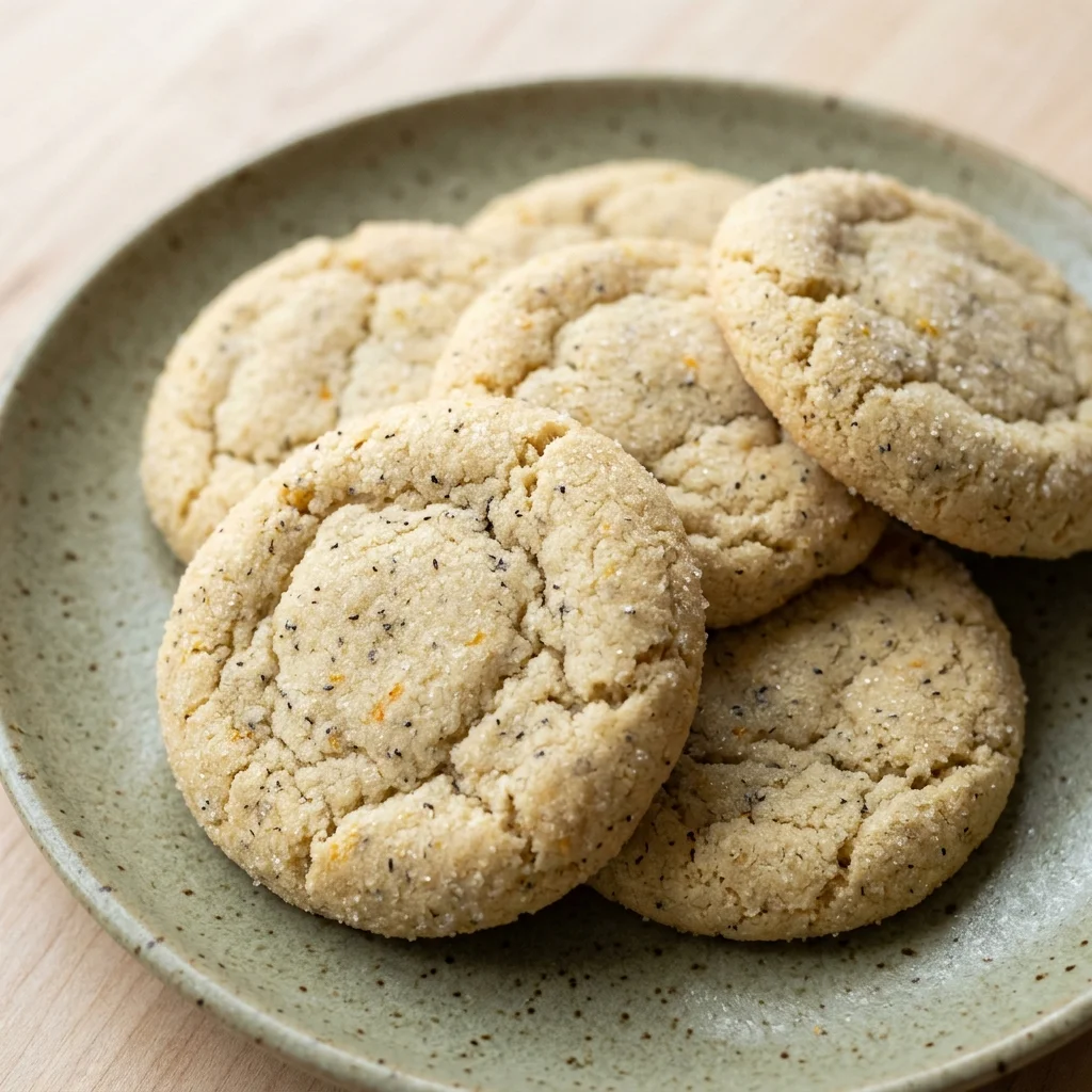 Vegan Earl Grey Cookies
